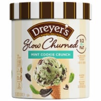 Dreyer's/Edy's™ Slow Churned Mint Cookie Crunch Light Ice Cream Tub Perspective: Main