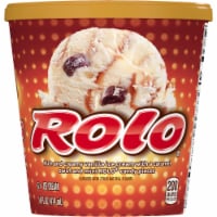 Rolo® Caramel Swirl Vanilla Ice Cream Pint Perspective: Main