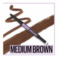 Maybelline New York Express Brow Medium Brown 2-In-1 Pencil and Powder Eyebrow Makeup