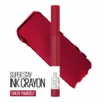 Maybelline Super Stay Ink Crayon Lipstick Matte Longwear 125 Check Yourself Perspective: Main