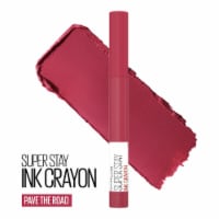 Maybelline Super Stay Ink Crayon Lipstick Matte Longwear 130 Pave The Road Perspective: Main