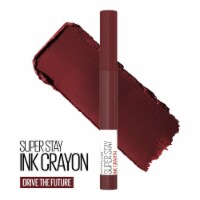 Maybelline Super Stay Ink Crayon Lipstick Matte Longwear 165 Drive The Future Perspective: Main