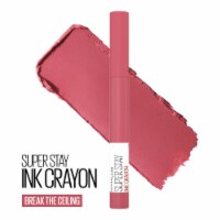 Maybelline New York Super Stay Break The Ceiling Ink Crayon Lipstick Matte Longwear Lipstick