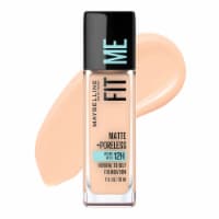 Maybelline New York Fit Me Ivory Matte + Poreless Liquid Foundation Makeup