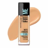 Maybelline New York Fit Me Sun Beige Matte + Poreless Liquid Foundation Makeup