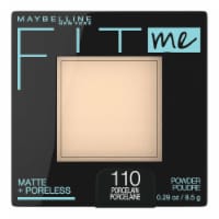 Maybelline Fit Me Matte + Poreless Pressed Face Powder 110 Porcelain Perspective: Main