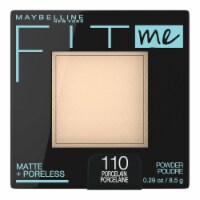 Maybelline Fit Me Matte + Poreless Pressed Face Powder 110 Porcelain Perspective: Main
