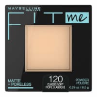 Maybelline New York Fit Me Classic Ivory Matte + Poreless Pressed Face Powder Makeup