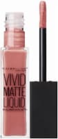 Maybelline New York Color Sensational Vivid Matte Liquid Lipstick, 10 Nude Flush