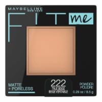 Maybelline New York Fit Me True Beige Matte + Poreless Pressed Face Powder Makeup