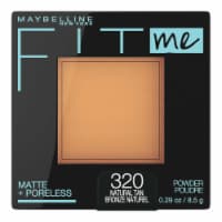 Maybelline New York Fit Me Natural Tan Matte + Poreless Pressed Face Powder Makeup