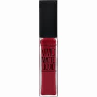 Maybelline New York Color Sensational Vivid Matte Liquid Lipstick, 36 Red Punch