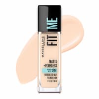 Maybelline Fit Me Matte + Poreless Liquid Foundation 105 Fair Ivory Perspective: Main