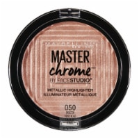 Maybelline New York Facestudio Molten Rose Gold Master Chrome Metallic Highlighter Makeup