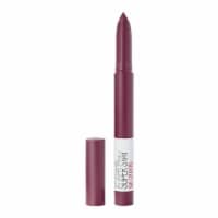 Maybelline New York Super Stay Accept A Dare Ink Crayon Lipstick Matte Longwear Lipstick Makeup