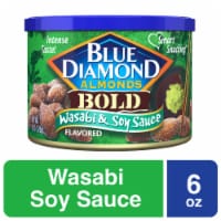 Blue Diamond Bold Wasabi & Soy Sauce Almonds Perspective: Main