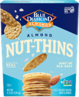 Blue Diamond® Nut-Thins® Sea Salt Almond Rice Crackers Perspective: Main