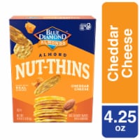 Blue Diamond® Nut-Thins® Cheddar Cheese Almond Rice Crackers Perspective: Main