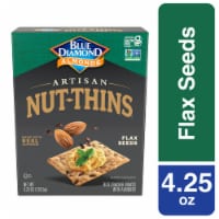 Blue Diamond® Nut-Thins® Artisan Flax Seeds Almond Rice Crackers Perspective: Main