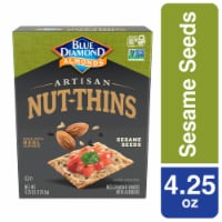 Blue Diamond® Nut-Thins® Artisan Sesame Seeds Almond Rice Crackers Perspective: Main