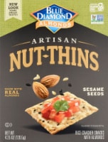 Blue Diamond® Nut-Thins® Artisan Sesame Seeds Almond Crackers