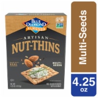Blue Diamond® Nut-Thins® Artisan Multi-Seeds Almond Rice Crackers Perspective: Main