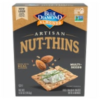 Blue Diamond Almonds Nut-Thins Multi-Seeds Artisan Rice Crackers