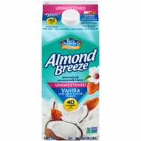 Almond Breeze Unsweetened Vanilla Almondmilk Coconutmilk Blend Perspective: Main