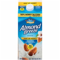 Almond Breeze® Dairy Free Hint of Honey Almond Milk Perspective: Main