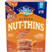 Blue Diamond Nut-Thins Honey Cinnamon Almond Crackers