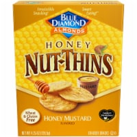 Blue Diamond Nut-Thins Honey Mustard Almond Crackers Perspective: Main