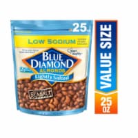 Blue Diamond Lightly Salted Almonds With Sea Salt Nuts