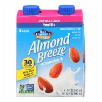 Almond Breeze® Unsweetened Vanilla Almond Milk Perspective: Main