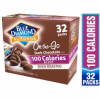 Blue Diamond On-the-Go Oven Roasted Dark Chocolate 100 Calorie Almond Packs