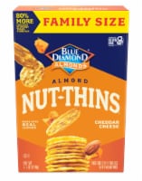 Blue Diamond® Nut-Thins® Cheddar Cheese Almond  Family Size Rice Cracker Snacks