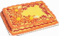 1/2 Sheet Buttercream Marble Cake