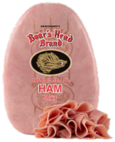 Boar's Head® Grab & Go Branded Deluxe Ham Fresh Sliced Deli Meat Perspective: Main