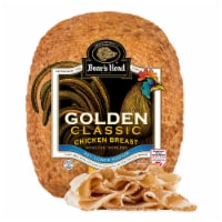 Boar's Head Grab & Go Golden Classic Chicken Breast Fresh Sliced Deli Meat Perspective: Main