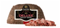 Boar's Head Deluxe Low Sodium Roast Beef Fresh Sliced Deli Meat Perspective: Main