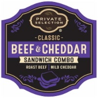 Private Selection® Classic Beef & Cheddar Sandwich Combo Perspective: Main