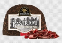 Boar's Head Cap-Off Top Round Pastrami Fresh Sliced Deli Meat Perspective: Main