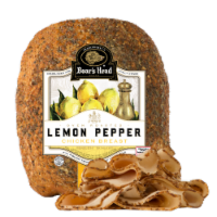 Boar’s Head® Lemon Pepper Chicken Breast Fresh Sliced Deli Meat Perspective: Main