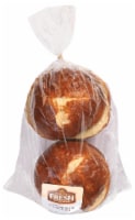 Bakery Fresh Goodness Pretzel Hamburger Buns
