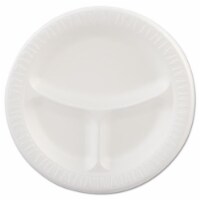 Dart DCC9CPWQR 3 Compartment Foam Plate - Pack of 125