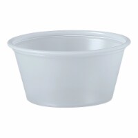 Dart Solo Disposable Plastic Souffle Cup - Clear Perspective: Main