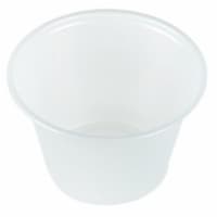Dcc P400N Translucent Polystyrene Souffle Cup - 4 oz. Perspective: Main
