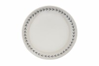 Clayart Geo Print Appetizer Plate