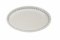 Clayart Chevron Trim Serve Platter