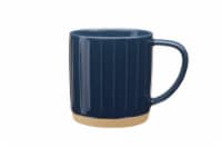 Clay Art Glaze Lines Mug - Blue Perspective: Main