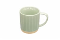 Clay Art Glaze Lines Mug - Green Perspective: Main